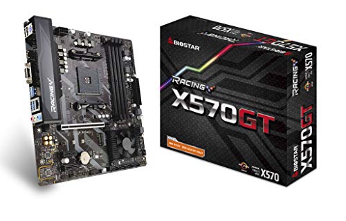 BIOSTAR X570GT AMD X570 Chipset Micro ATX Motherboard